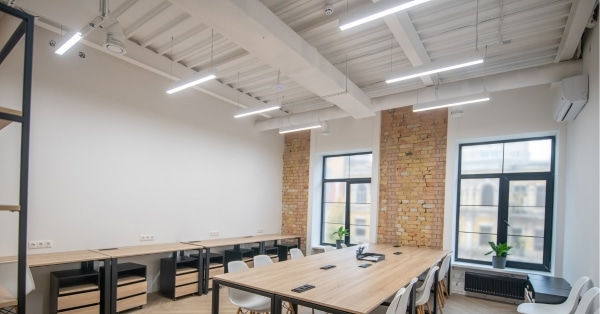 עיצוב תאורה למשרד